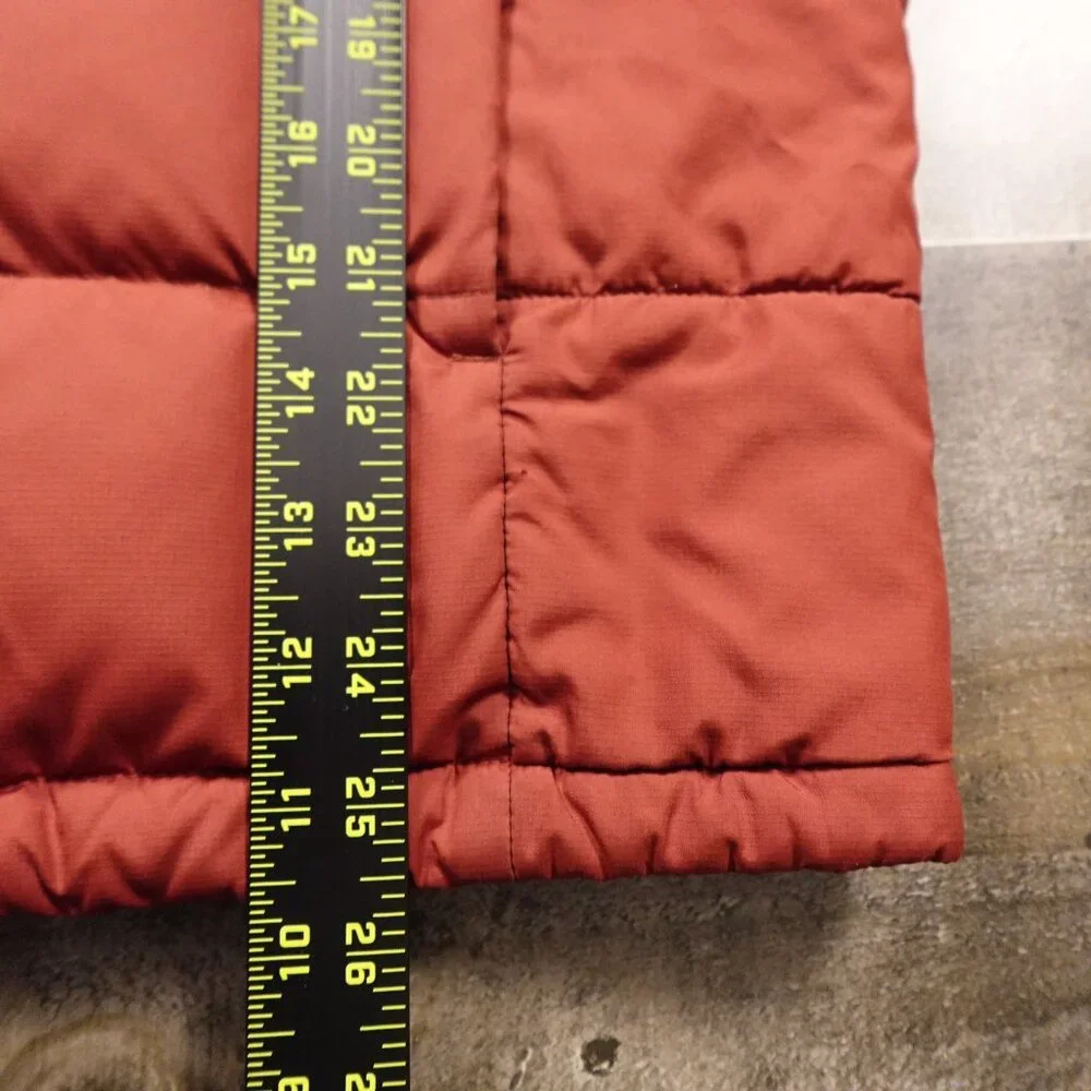 The North Face Roxborough Luxe Hooded Jacket Men’s‎ Small Burgundy Black Puffer